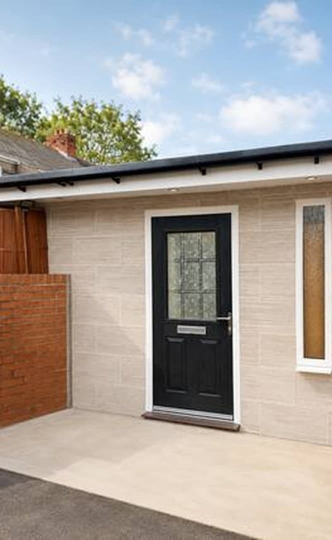 Private entrance to the studio